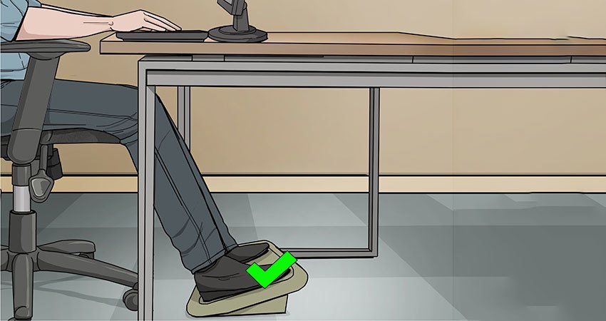 foot rest under desk