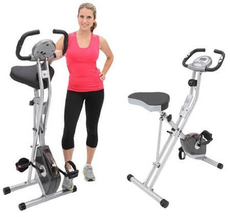 Exerpeutic Folding Magnetic Upright Bike